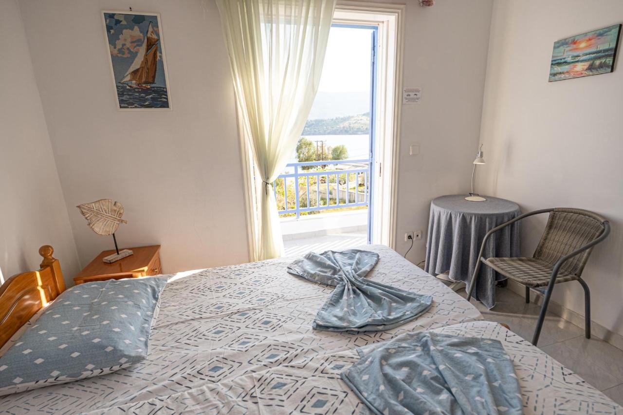 Вилла Rigos House At Askeli Beach, Poros Island Порос Экстерьер фото